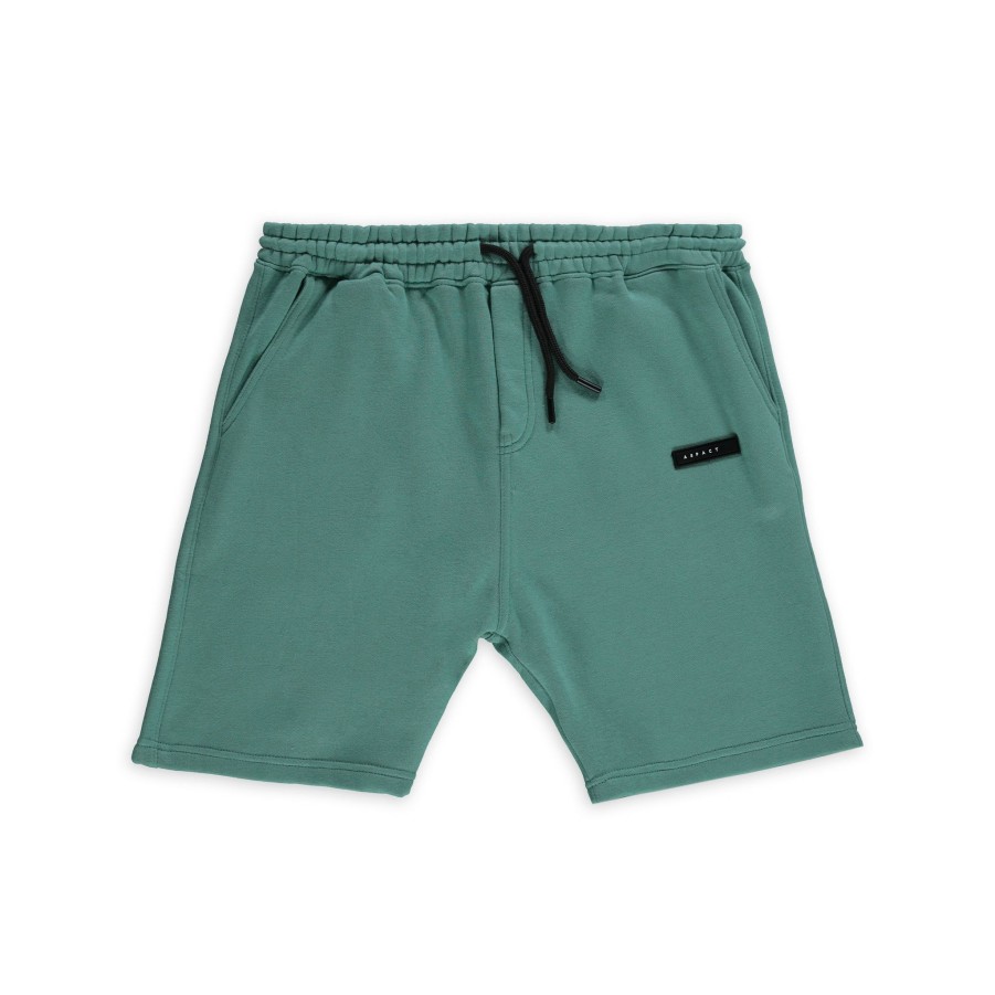 ASPACT Premium Sweat Shorts Beryl Green – Aspactfootwear